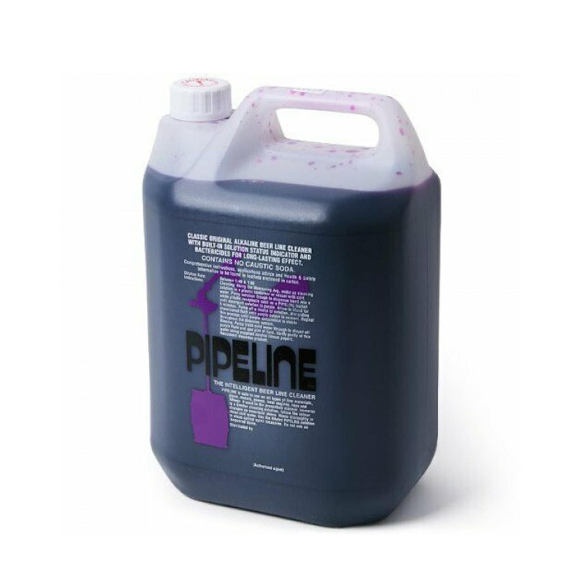 We Can Source It Ltd – Pipeline Beer Line Cleaner with Purple Indicator 2 x 5L Commercial Strength Solution for Pubs, Bars, Restaurants - Cleans Beer Lines, Pumps, Pipes, Dispensers