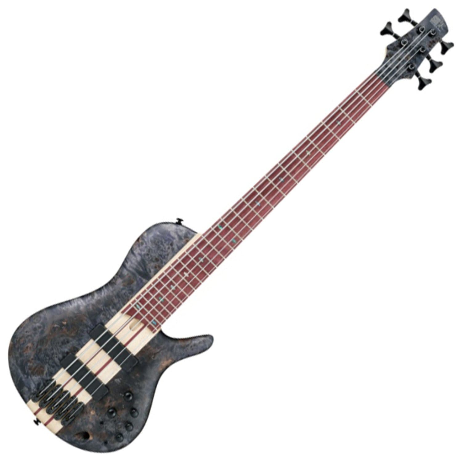 Ibanez SRSC805 Cerro Single Cut - Deep Twilight 5-string Electric Bass with Maho