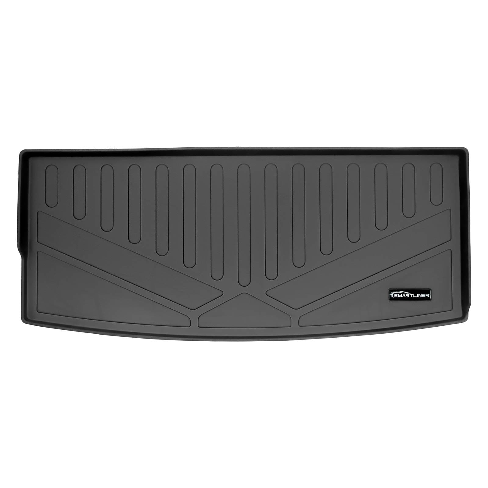 SMARTLINER Custom Fit Black Cargo Liner Behind The 3rd Row Seats Compatible with 2021-2023 Chevrolet Tahoe/GMC Yukon