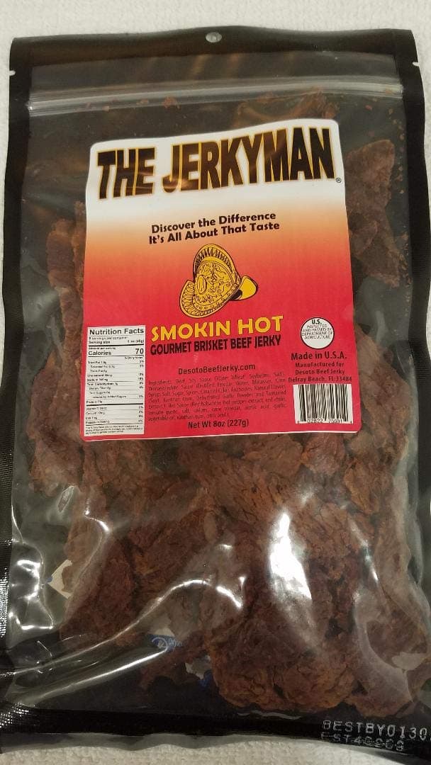 Desoto Beef Jerky (Smokin' Hot, 7oz)