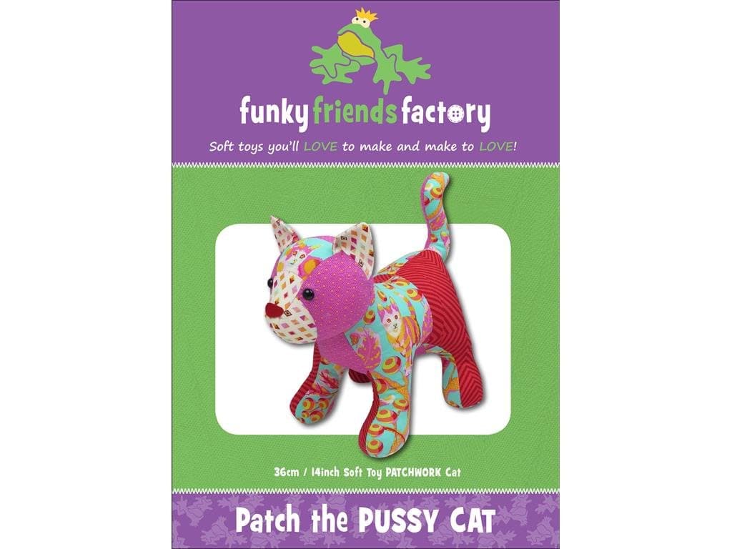 FUNKY FRIENDS FACTORY Patch Cat Pattern