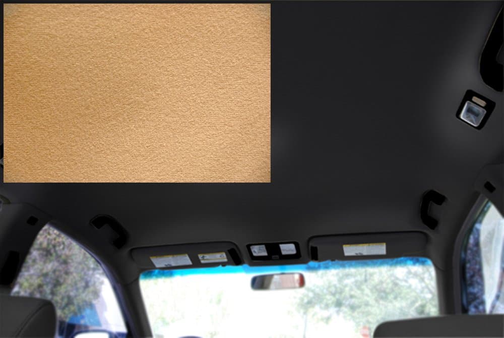 Heads Up Replacement Headliner for Vans, Trucks & SUVs - Doe Skin
