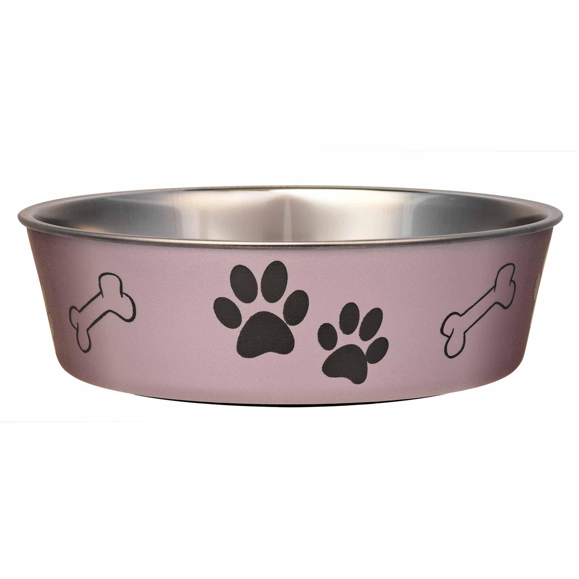 Loving Pets Metallic Bella Bowl, Extra Large, Grape
