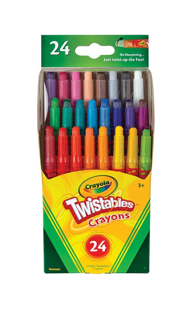 Mini Twistables Crayons, Multi-Colour, Cy52-9724