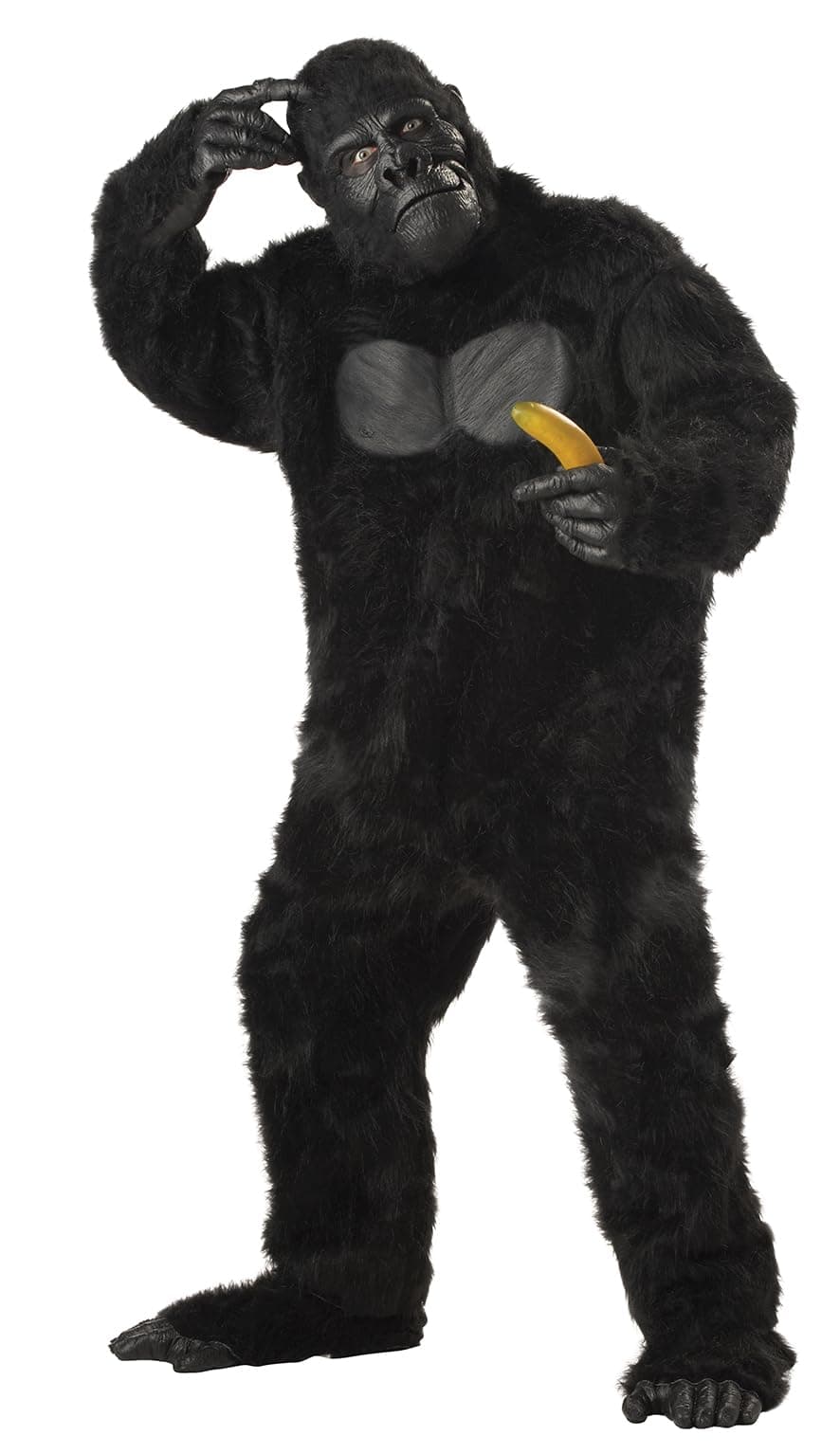 Men's Plus-Size Full Gorilla Suit Costume In Plus