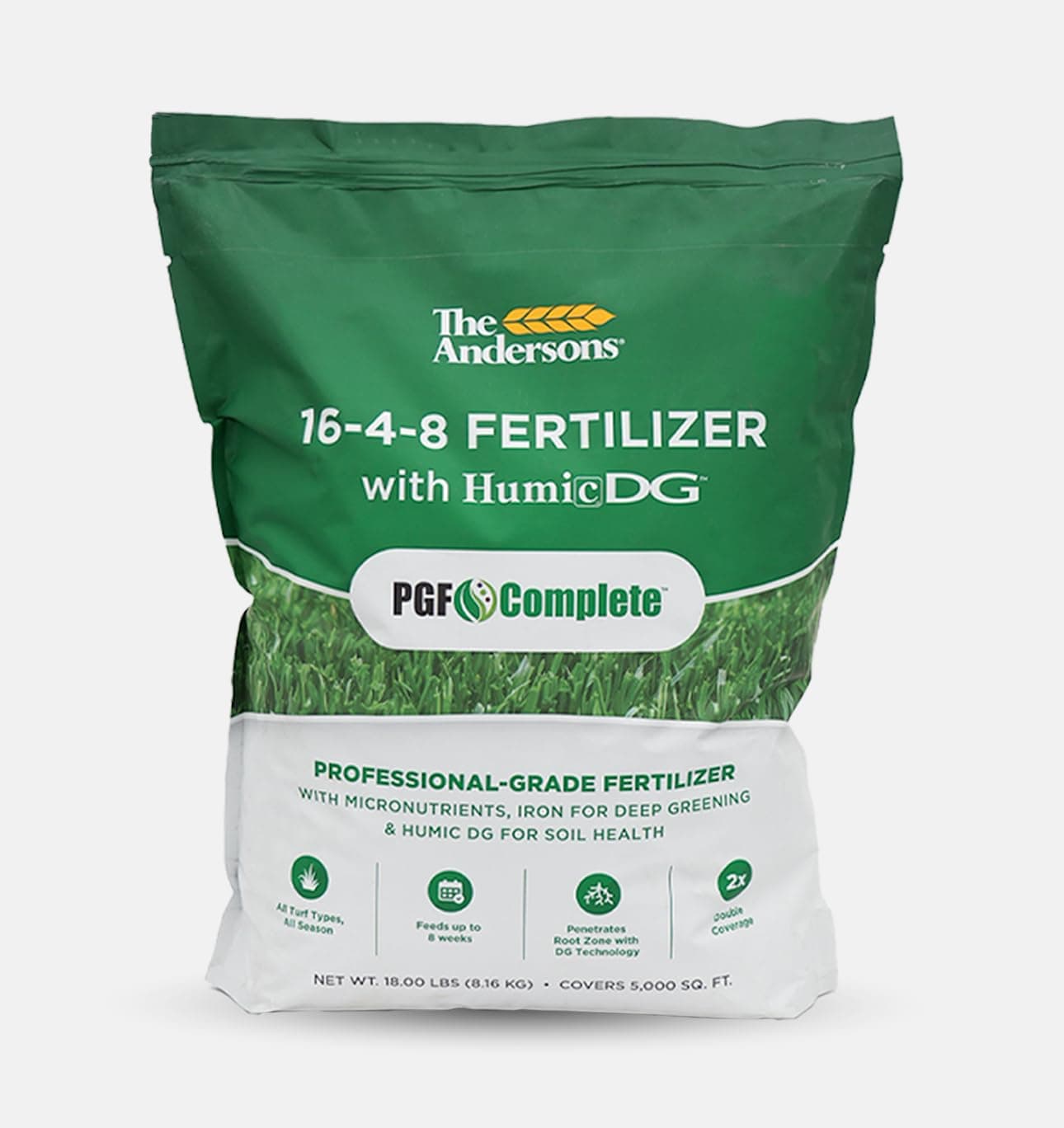 Professional PGF Complete 16-4-8 Fertilizer with 7% Humic DG 5,000 sq ft