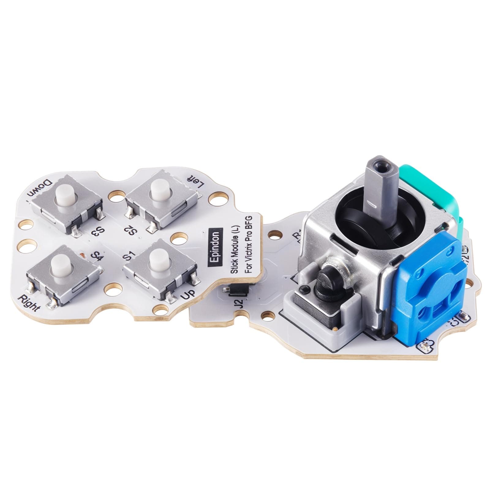 Epindon Hall Effect Replacement Stick Module with tactile buttons Compatible with Victrix Pro BFG Wireless Controllers - Left Stick(80G)