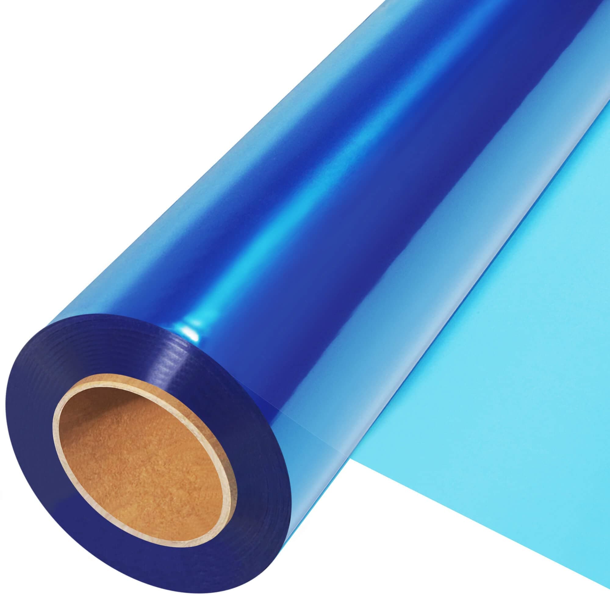 Blue Cellophane Roll
