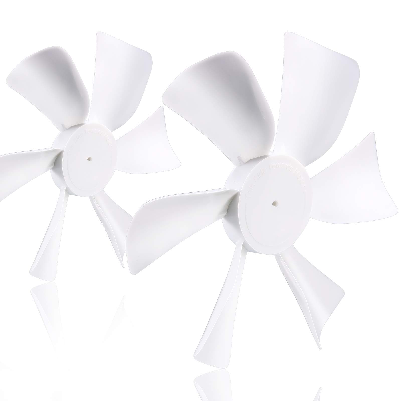 2 Pack 6“ Replacement White Vent Fan Blades