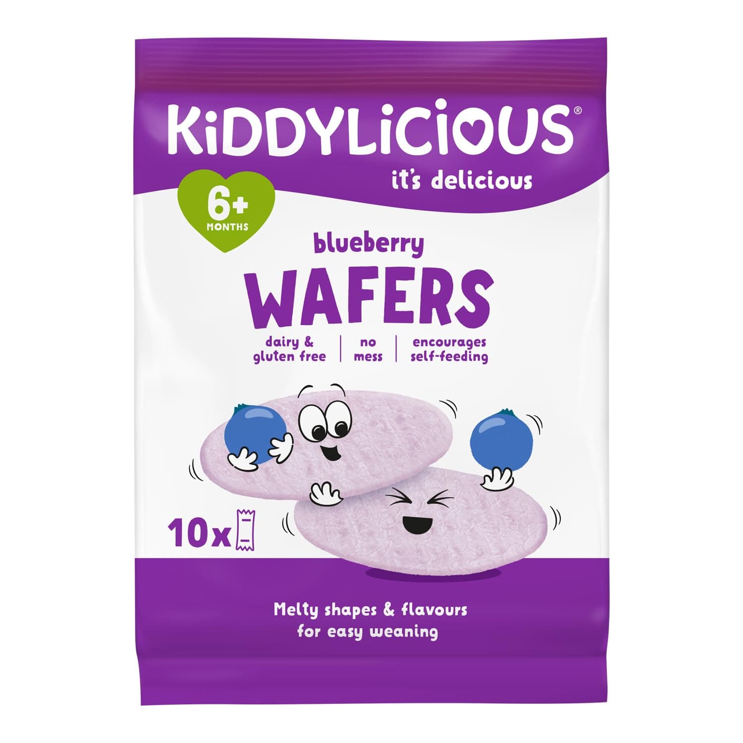 Blueberry Wafers, 40g