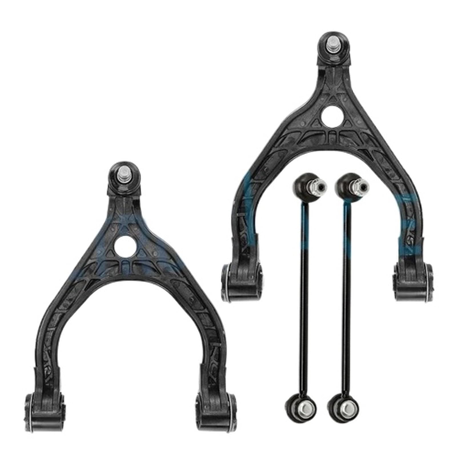 K7512 Front Upper Control Arms w/Ball Joints Sway Bars Compatible For 2016-2021 Tesla Model X