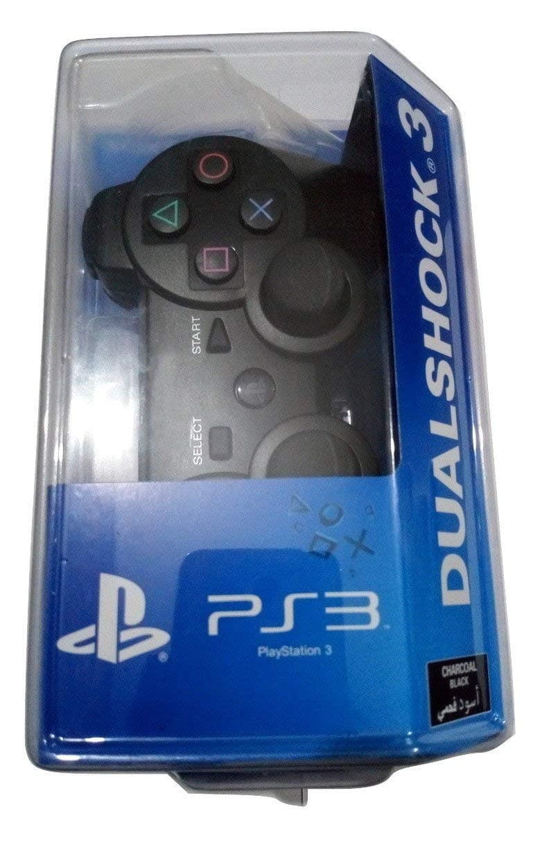 First Play Wireless DualShock 3 Joystick Controller for PS-3 (Black) Generic