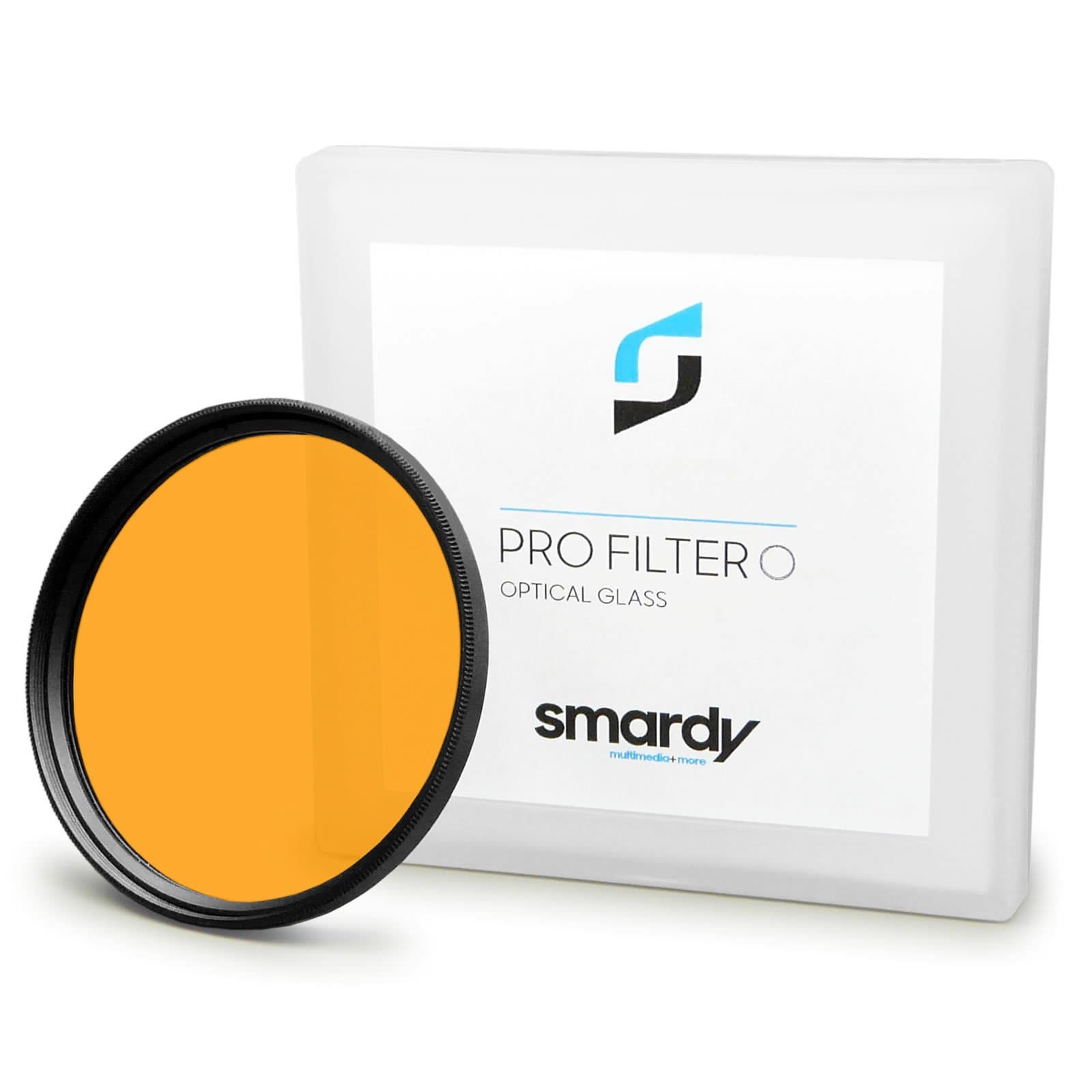 smardy Orange Colour Filter 58 mm + Microfibre Cleaning Cloth