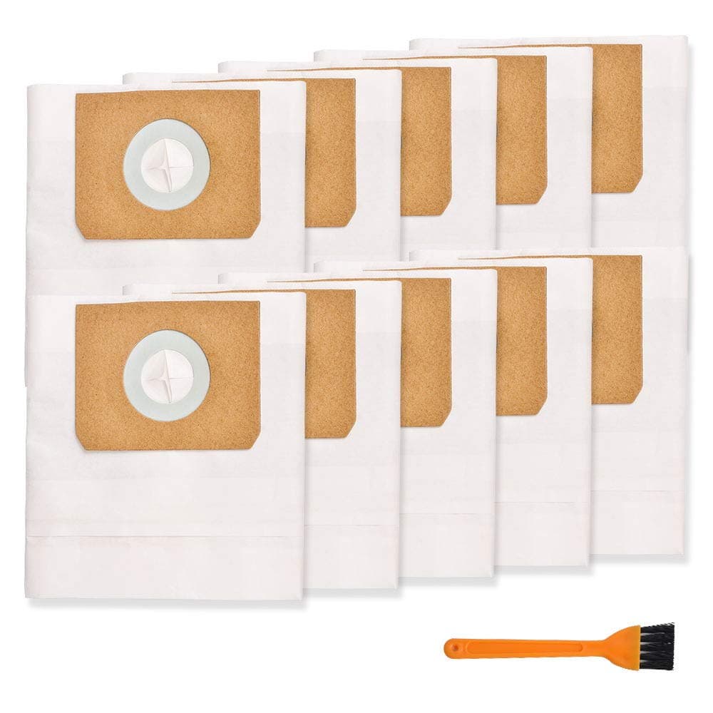 KEEPOW 4 Gallon Replacement Vacuum Bags Compatible with Vacmaster VF408 VF410P, Part VFDB (10 Pack)
