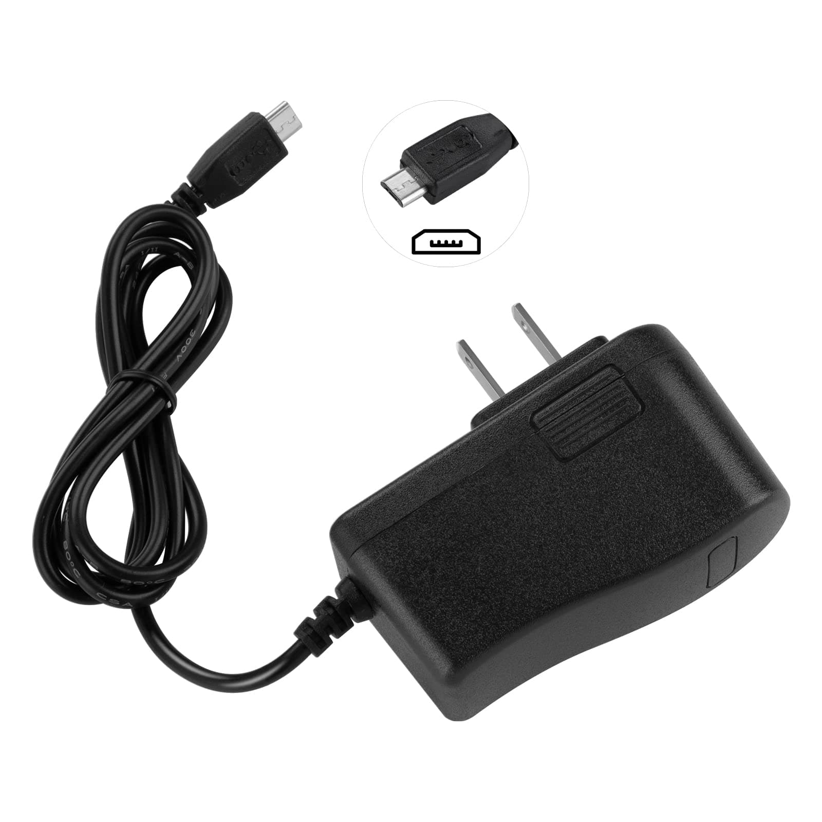 5V 2A Micro USB Power Supply Wall Charger AC/DC Adapter Universal Power Adapter