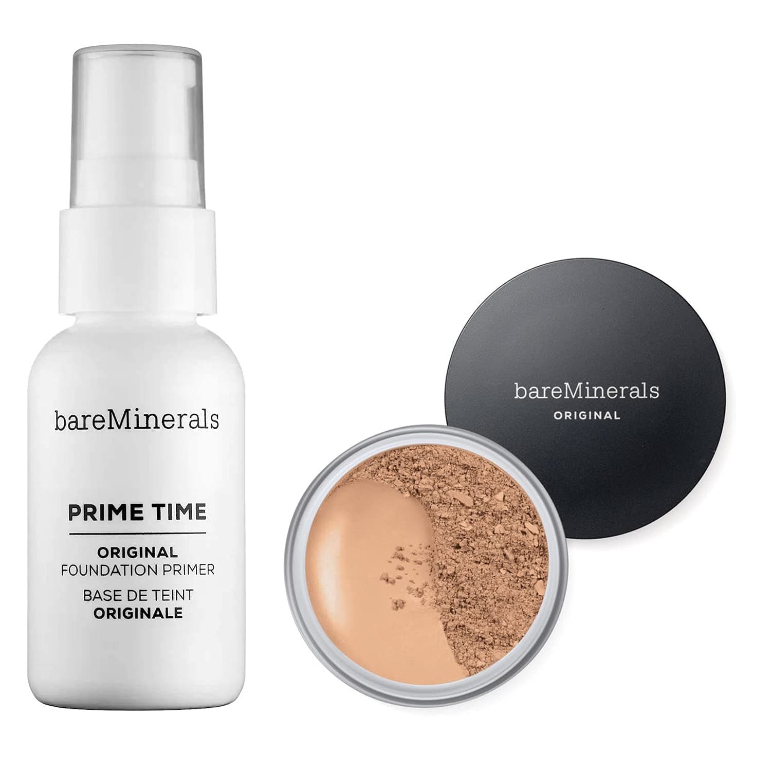 Bare Minerals Prime Time Foundation Primer & Foundation Medium Tan #18
