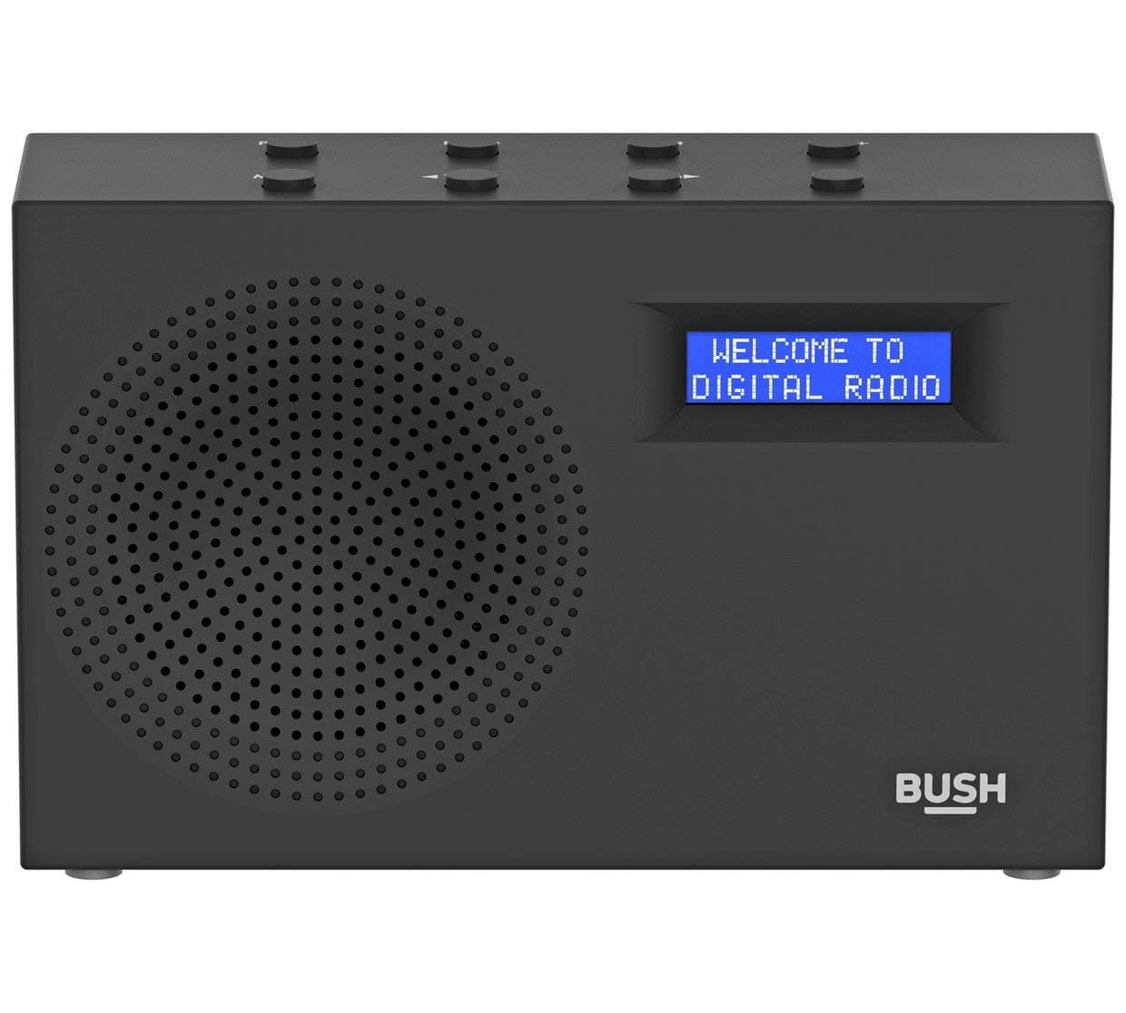 Bush DAB/FM Radio - Black
