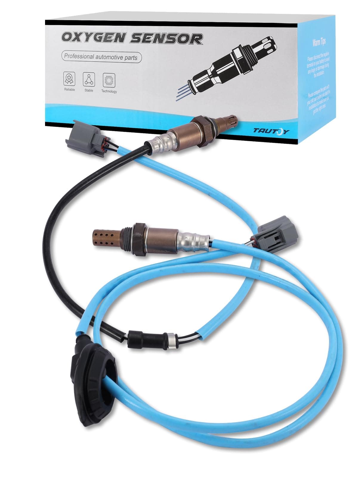 234-4797 234-9040 O2 Oxygen Sensor Upstream Downstream 2Pcs 2.4L for 2003-2007 Honda Accord DX EX LX SE, 13704 2344363 36531RAAA01 36531RAAA02 36532RAAA01