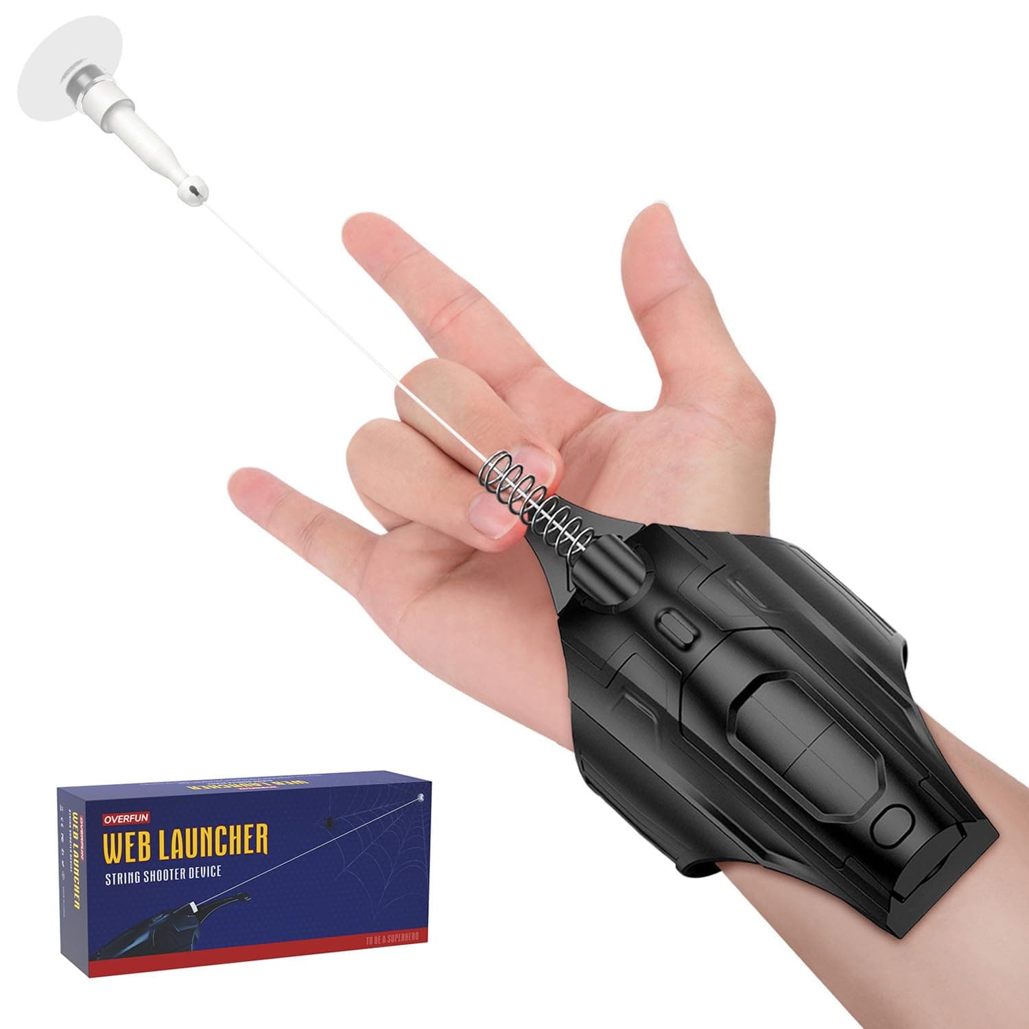 BalaSnow Web Launcher String Shooters Toy Upgrade 2.0, Cool Gadgets Spider Real Silk Superhero Role-Play Cool Stuff Fun Toys Great for Men and Kids.