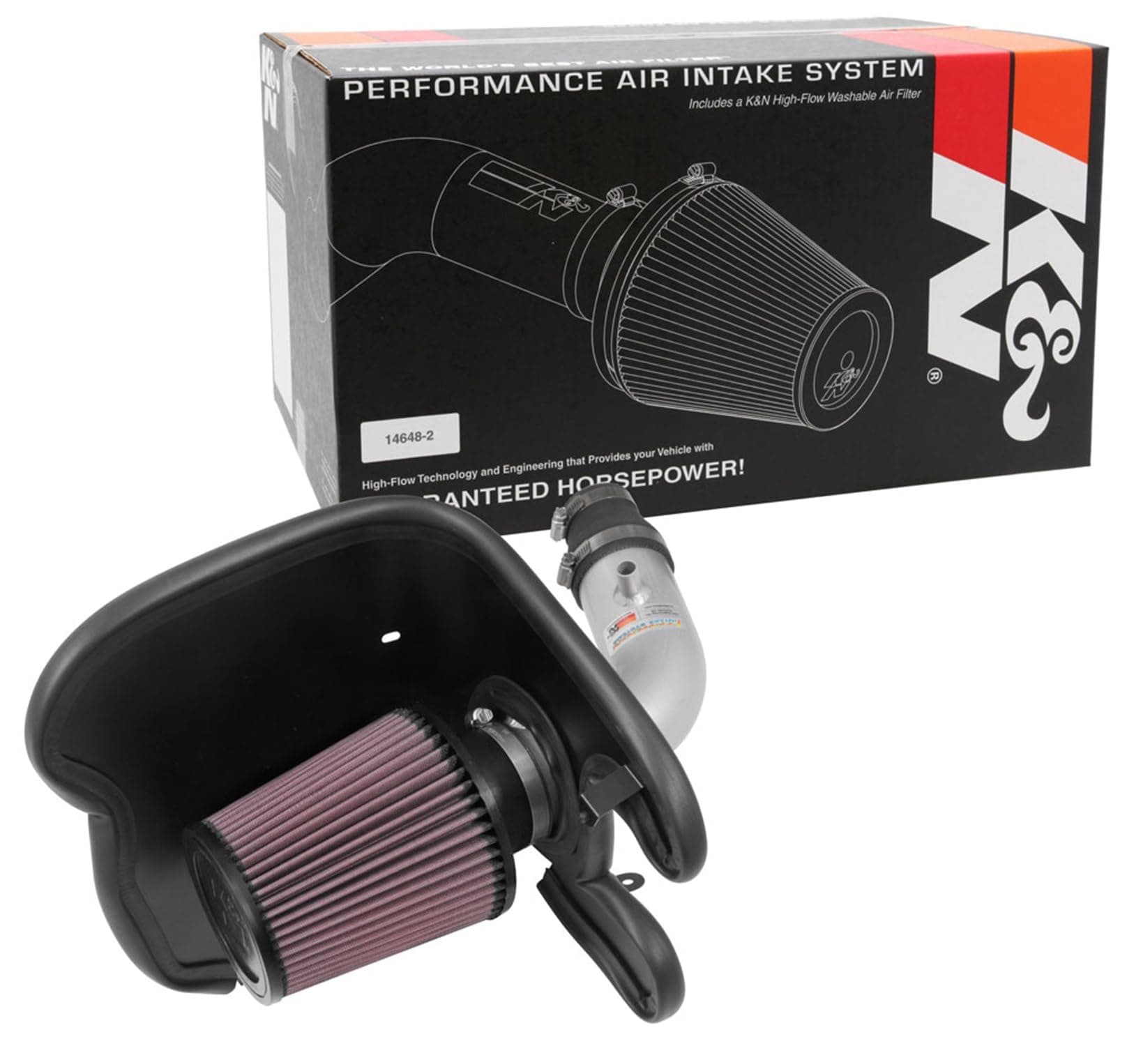 Cold Air Intake Kit: Increase Acceleration & Engine Growl, Guaranteed to Increase Horsepower up to 6HP: Compatible with 1.4L, L4, 2017-2019 Chevy Cruze, 69-4537TS