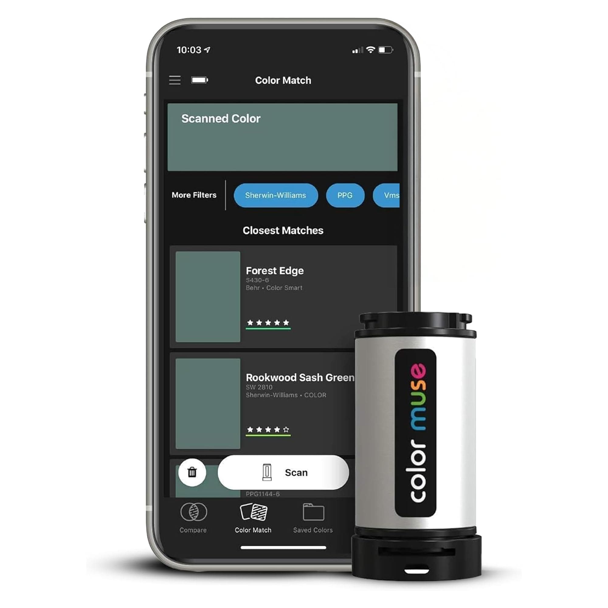 Color Muse DIYペンキを一致