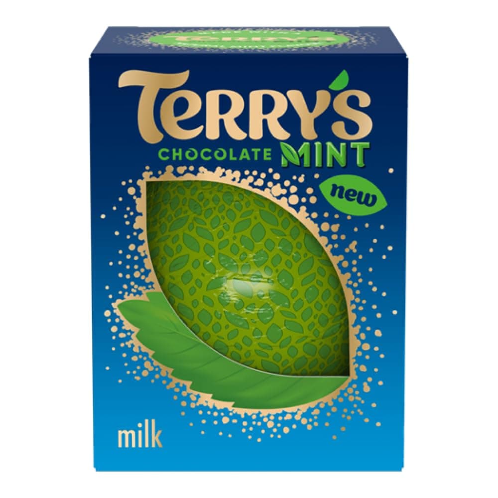 Terry's Chocolate Mint Flavour Milk Chocolate, 145g