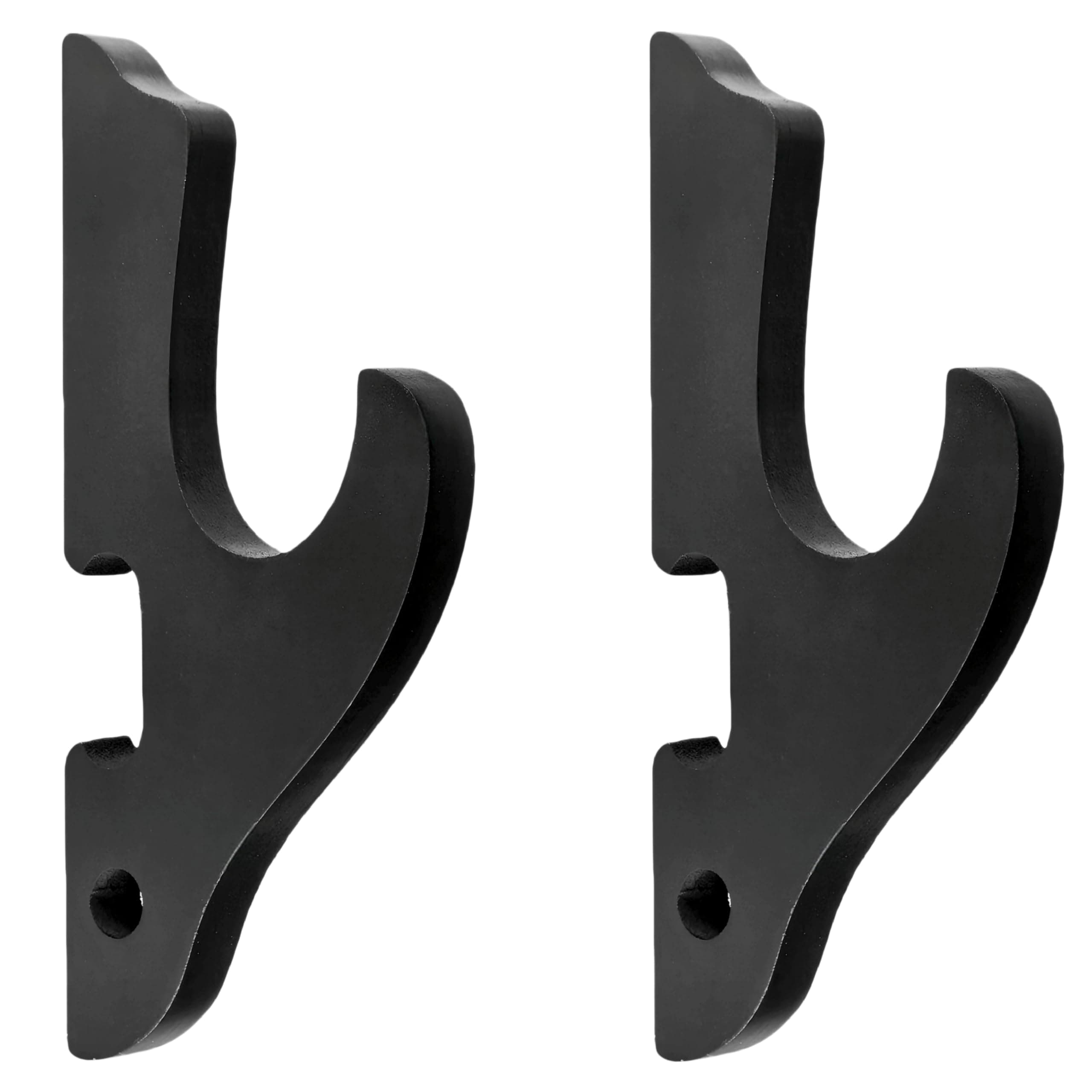 Eforlife 2/Set Sword Hook Wall Mount Samurai Sword Hanger Display Holder Adjustable for Katana Wakizashi Tanto Genji Sword Weapon Rack