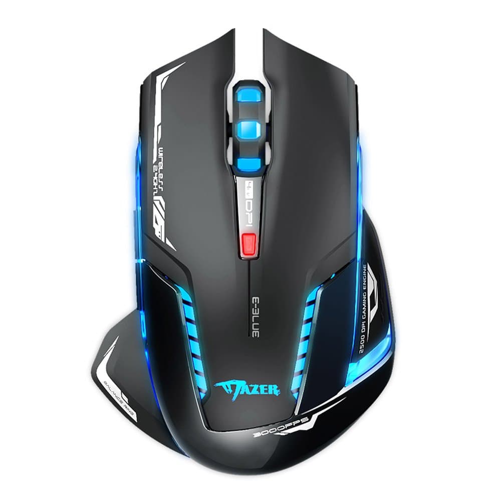 E-Blue Mazer II 2500 DPI Wireless Gaming Mouse (EMS601BKAA-NF)