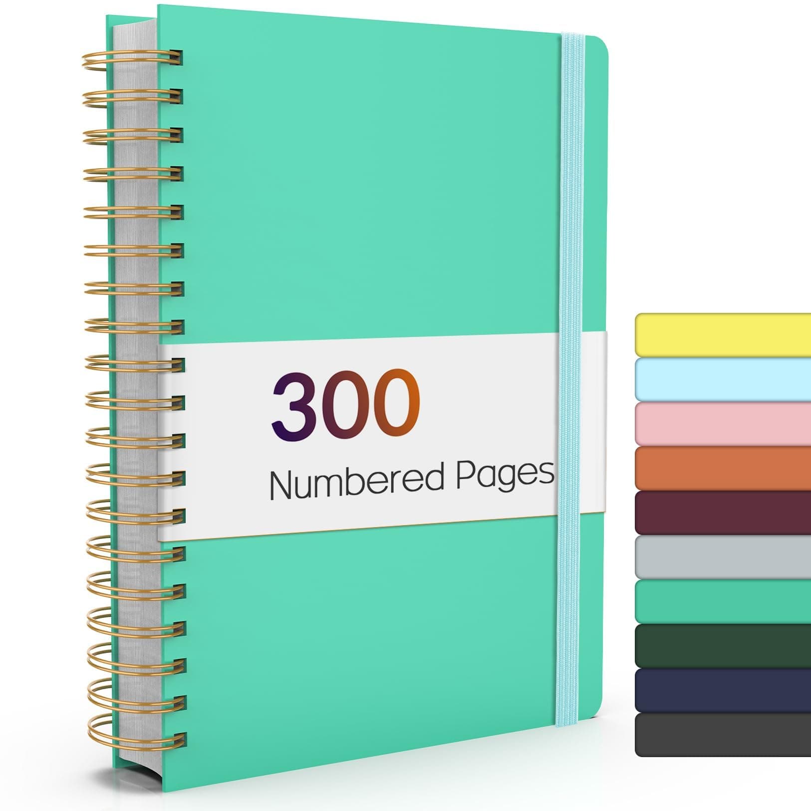 Forvencer B5 Spiral Notebook, Green