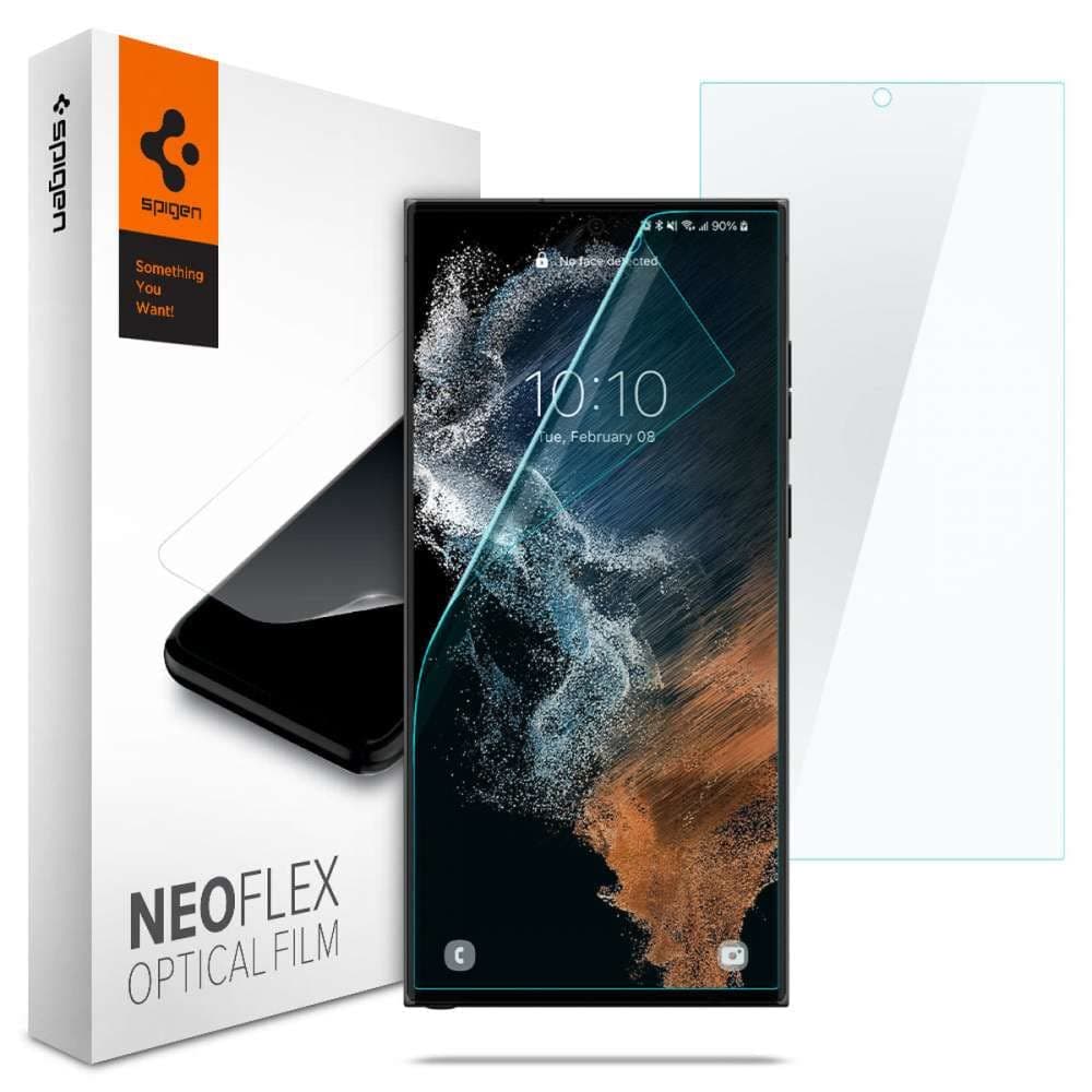 NeoFlex Screen Protector Designed for Galaxy S22 Ultra (2022) [2 Pack] - Case Friendly