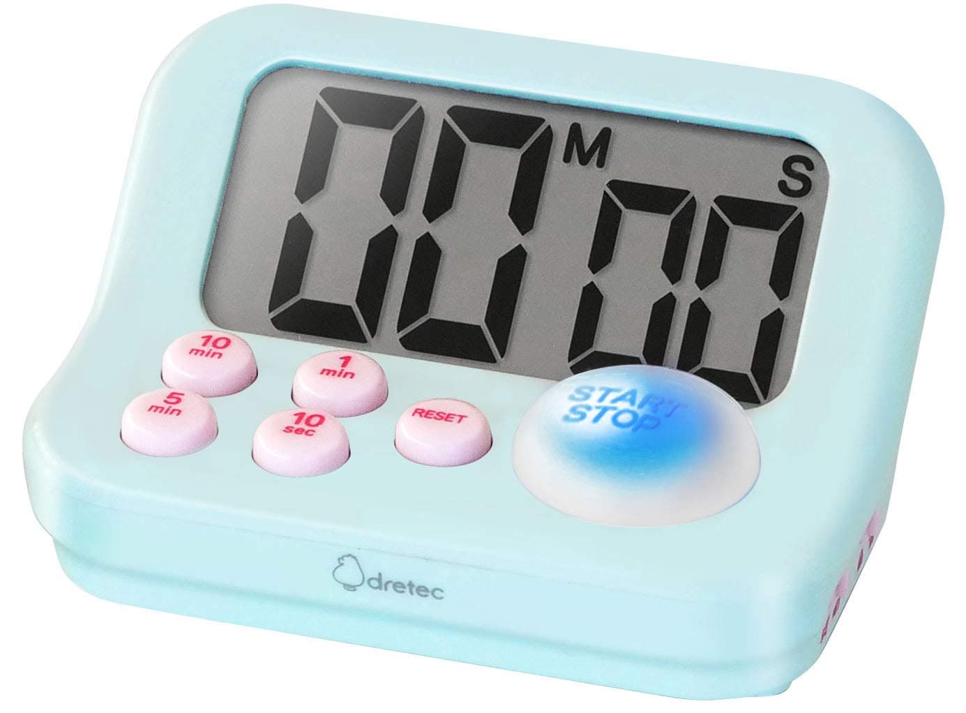 pomodoro Timer, Productivity Timer, for Studying,exam, for Kids, Large Display, Large Button, Blue