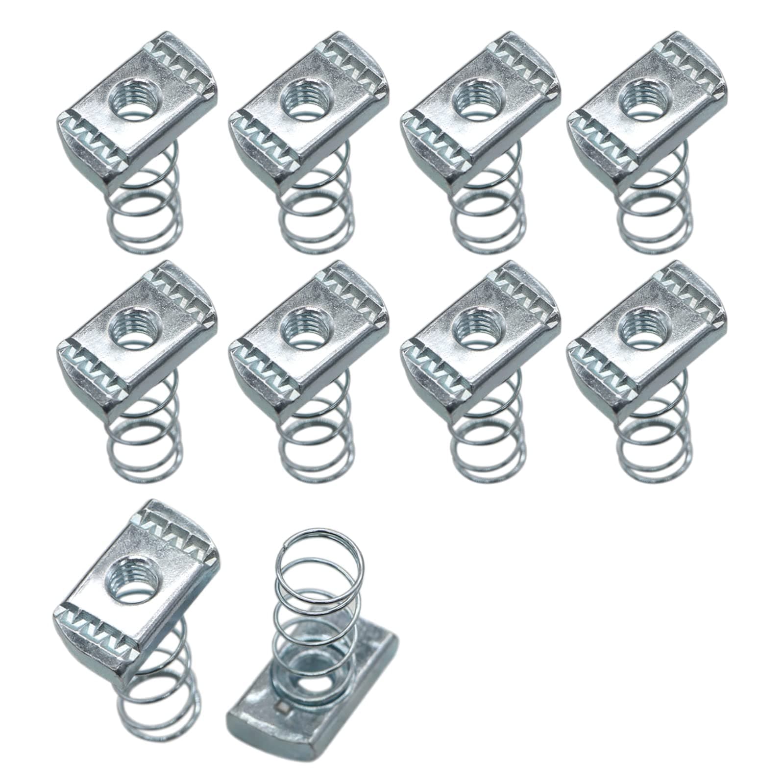 3/8-16 Strut Channel Nuts - 10 Pack