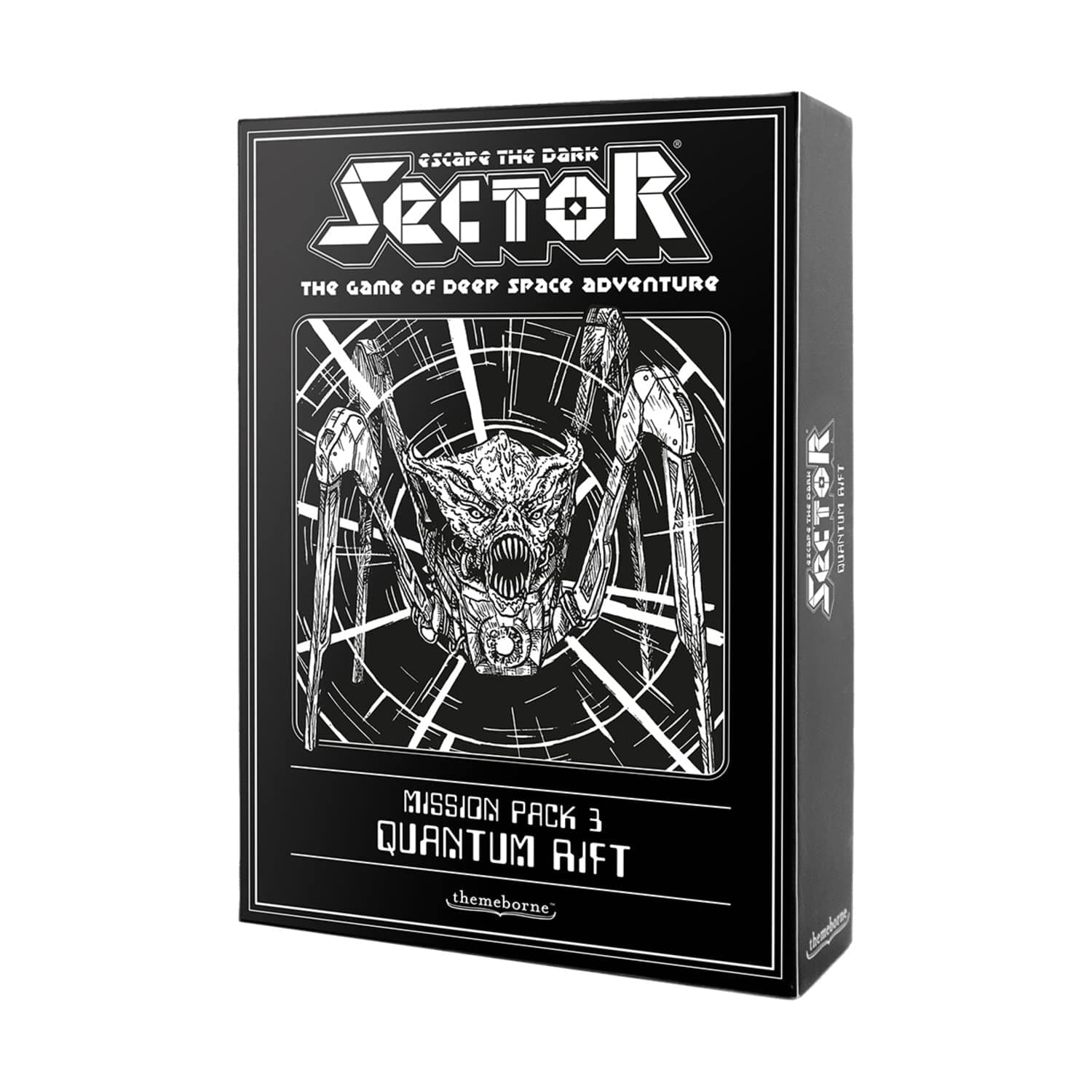Themeborne | Mission Pack 3: Quantum Rift: Escape the Dark Sector: Exp. | Board Game | Ages 14+ | 1-4 Players | 45 Minutes Playing Time