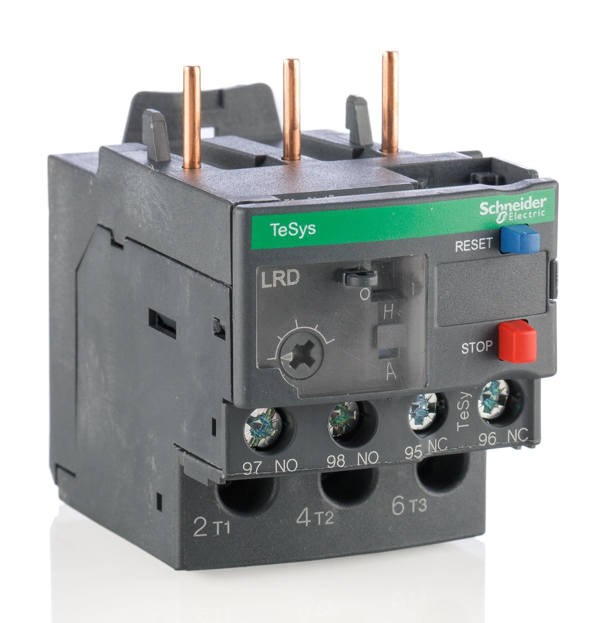 Schneider 18A 3 Pole Thermal Overload Relay-Lrd21