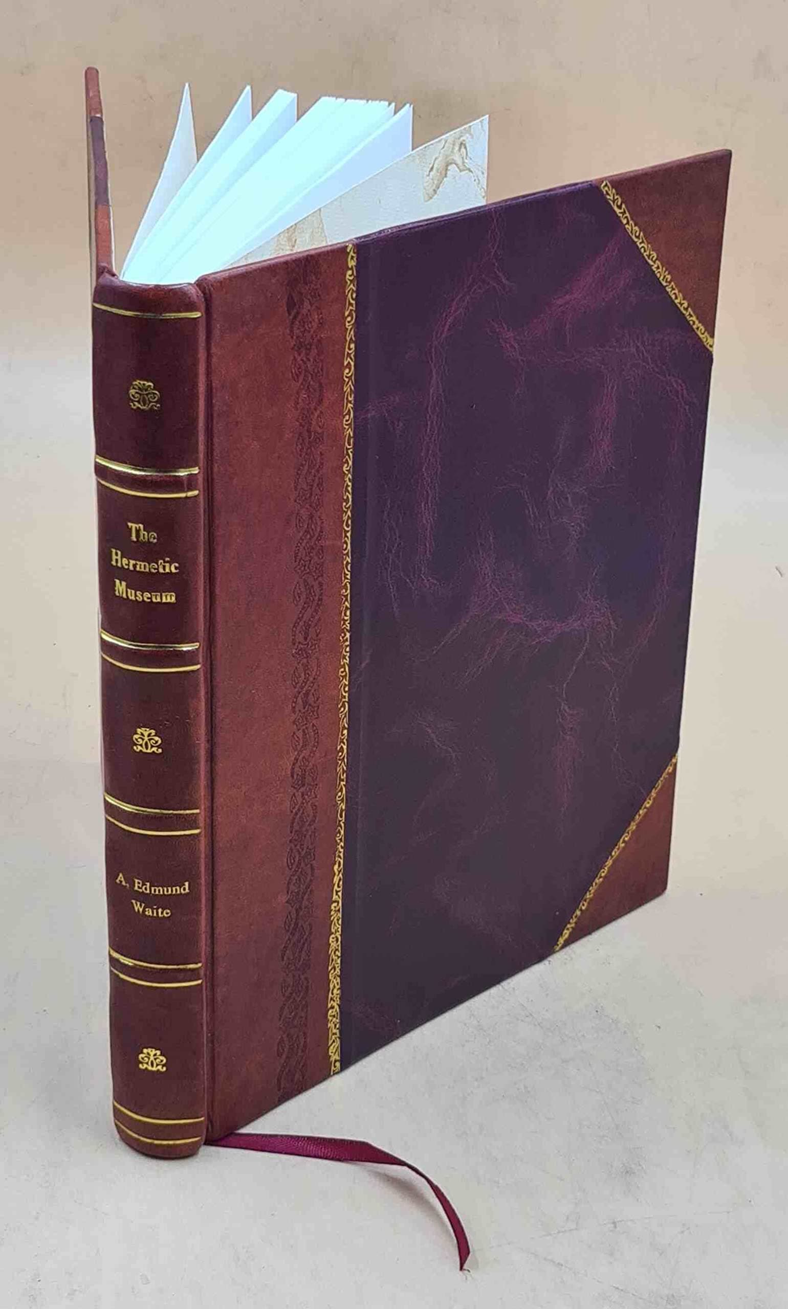 A. E Waite The Hermetic Museum [Leather Bound]