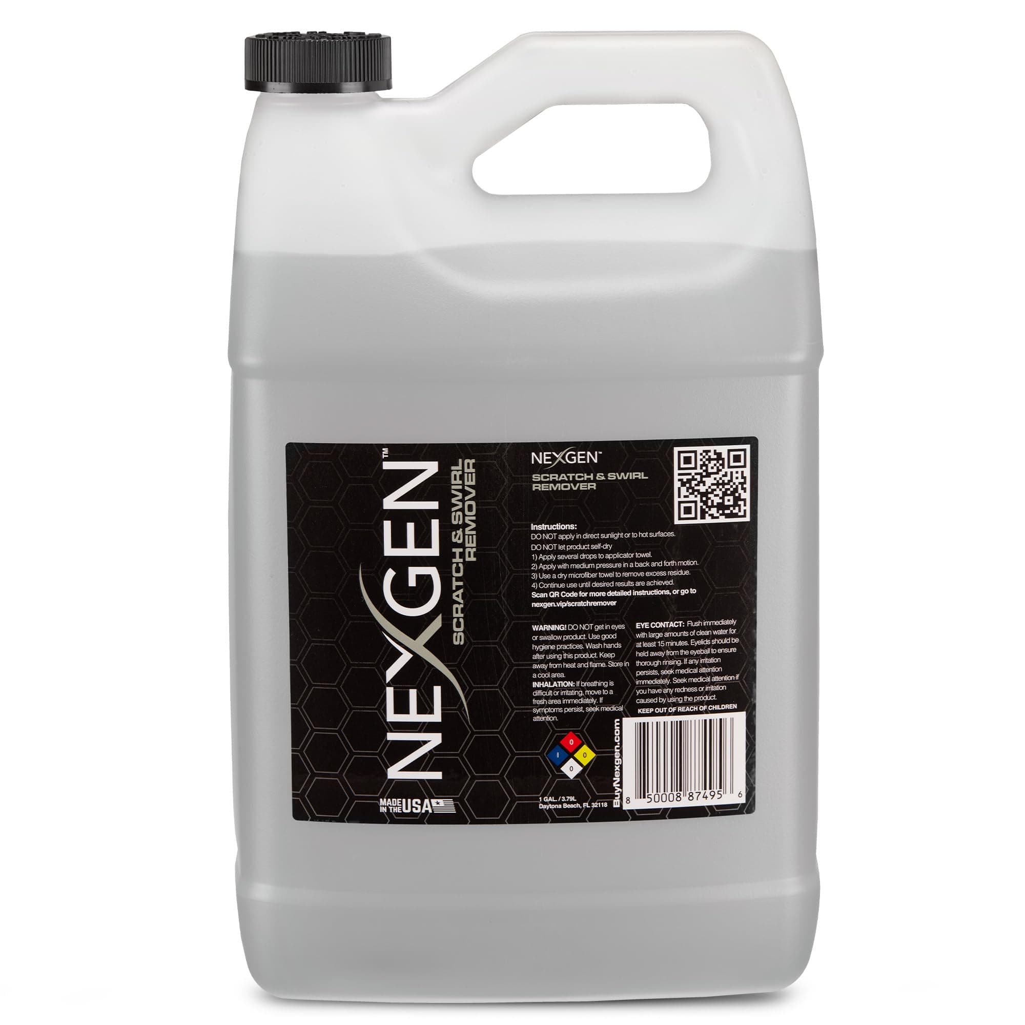 Nexgen Surface Scratch and Swirl Remover — Advanced Formula Oxidation, Scratch and Swirl Remover — One-Step Car Polish - 1 Gallon