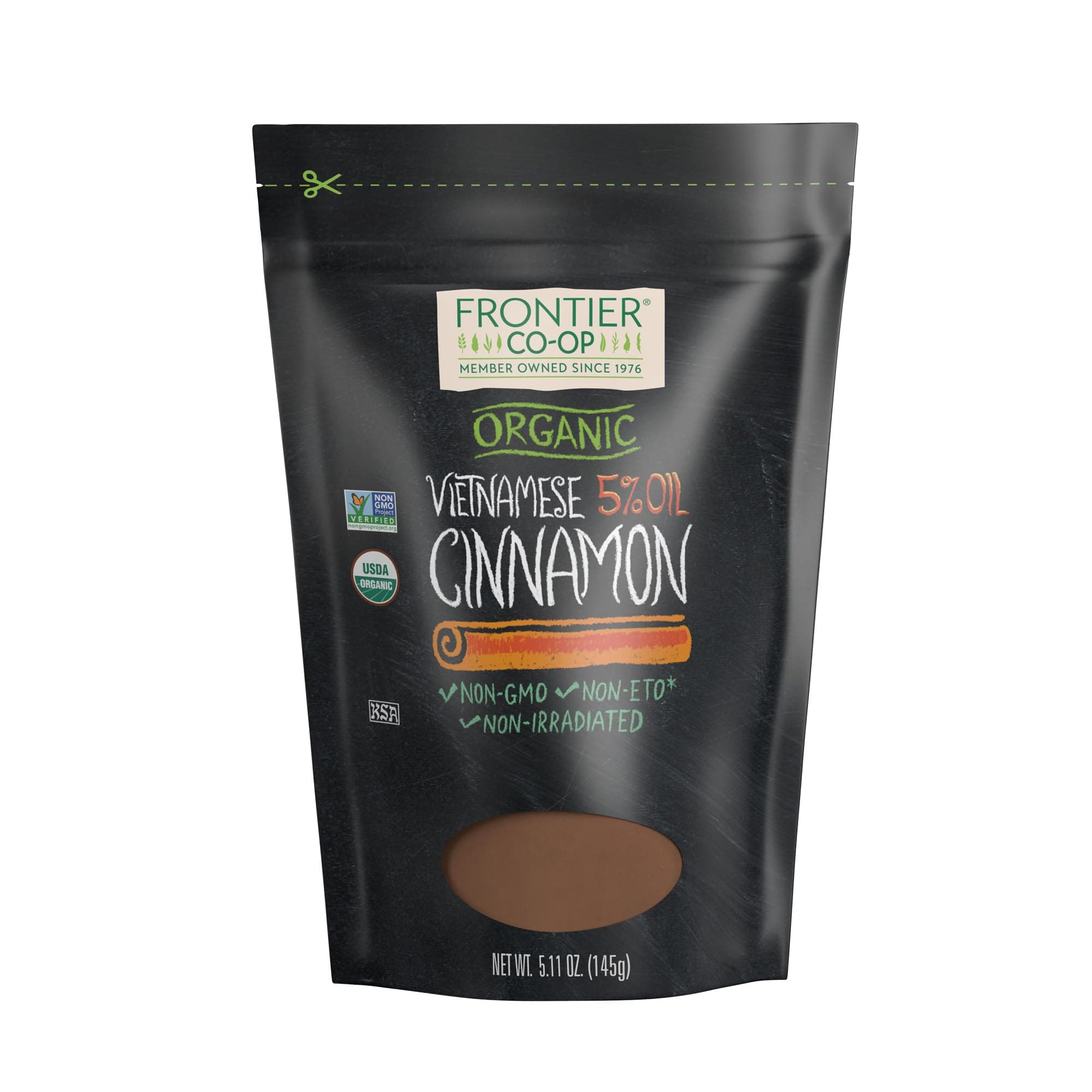 Organic Ground Vietnamese Cinnamon 5.11oz