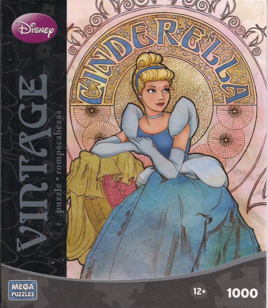 Mega Puzzles - 1,000 Piece Puzzle Cinderella
