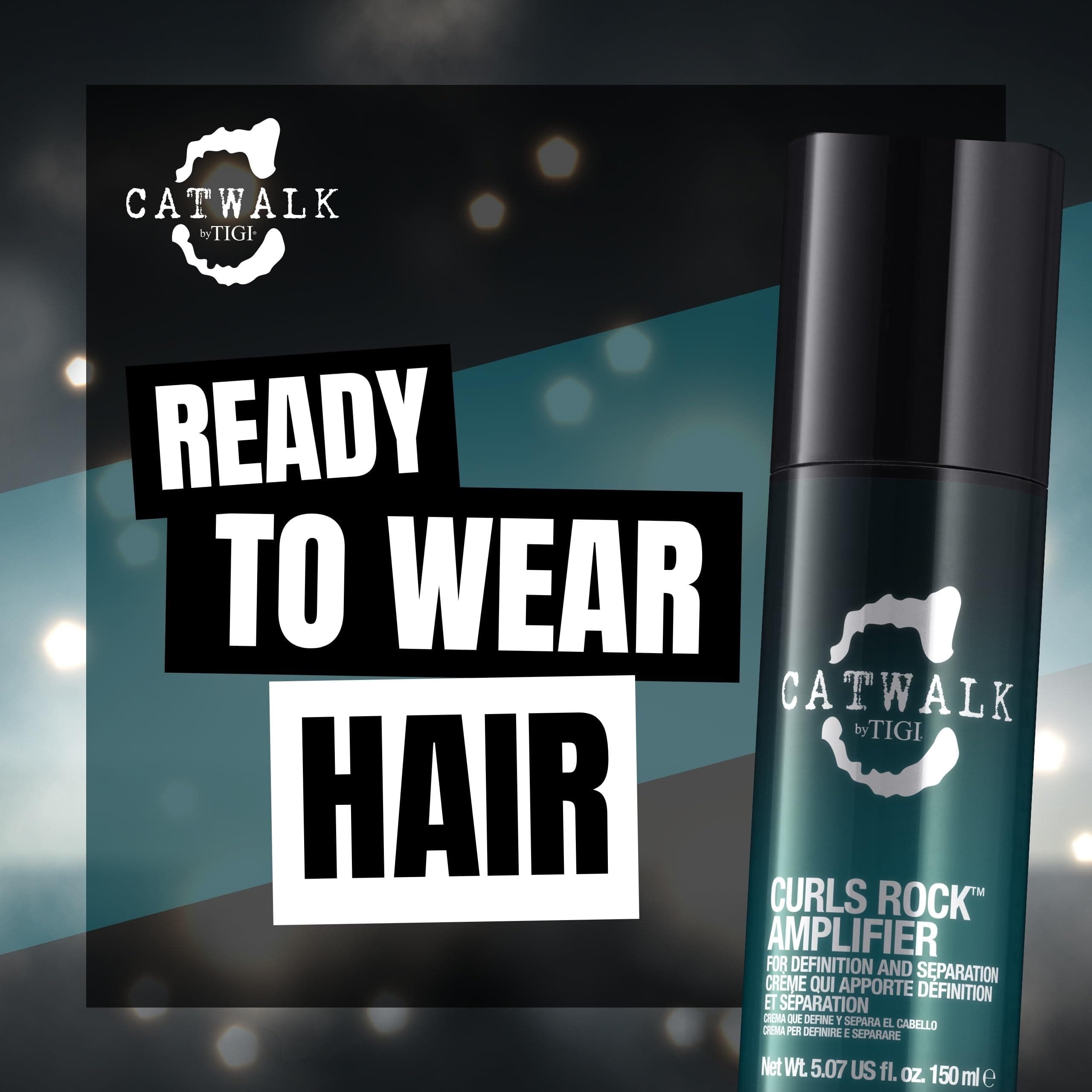 TIGI Bundle - 2 Items : Tigi Catwalk Curls Rock Amplifier, 5.07 Oz (2 Pack)