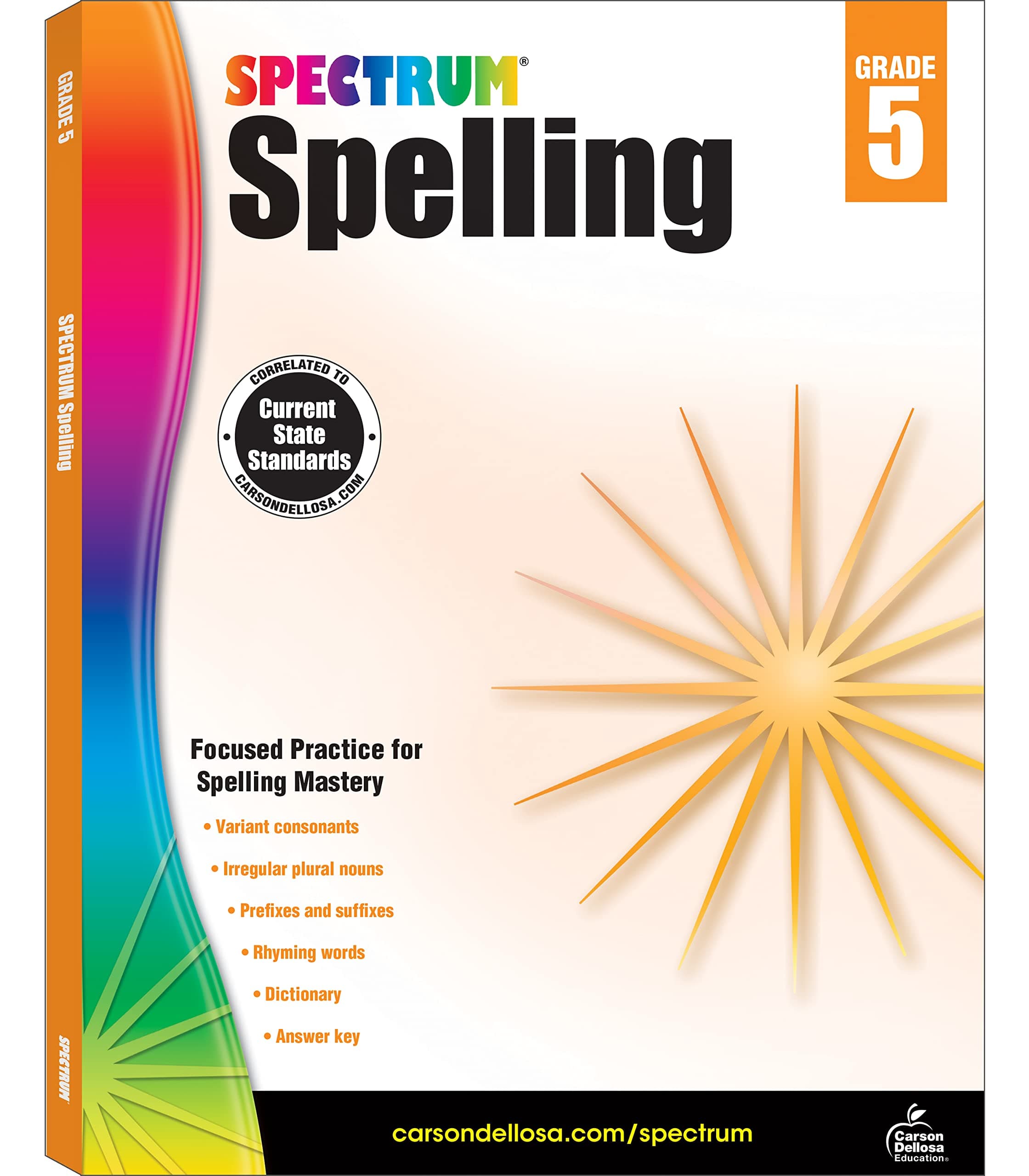 Spectrum Spelling Workbook  - Grade 5