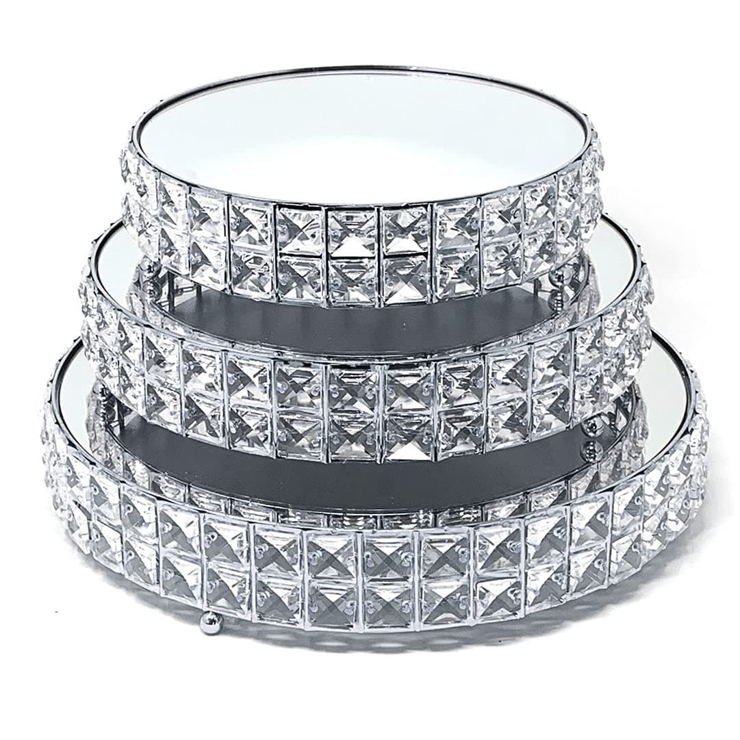 Crystal Mirrored Cakestand