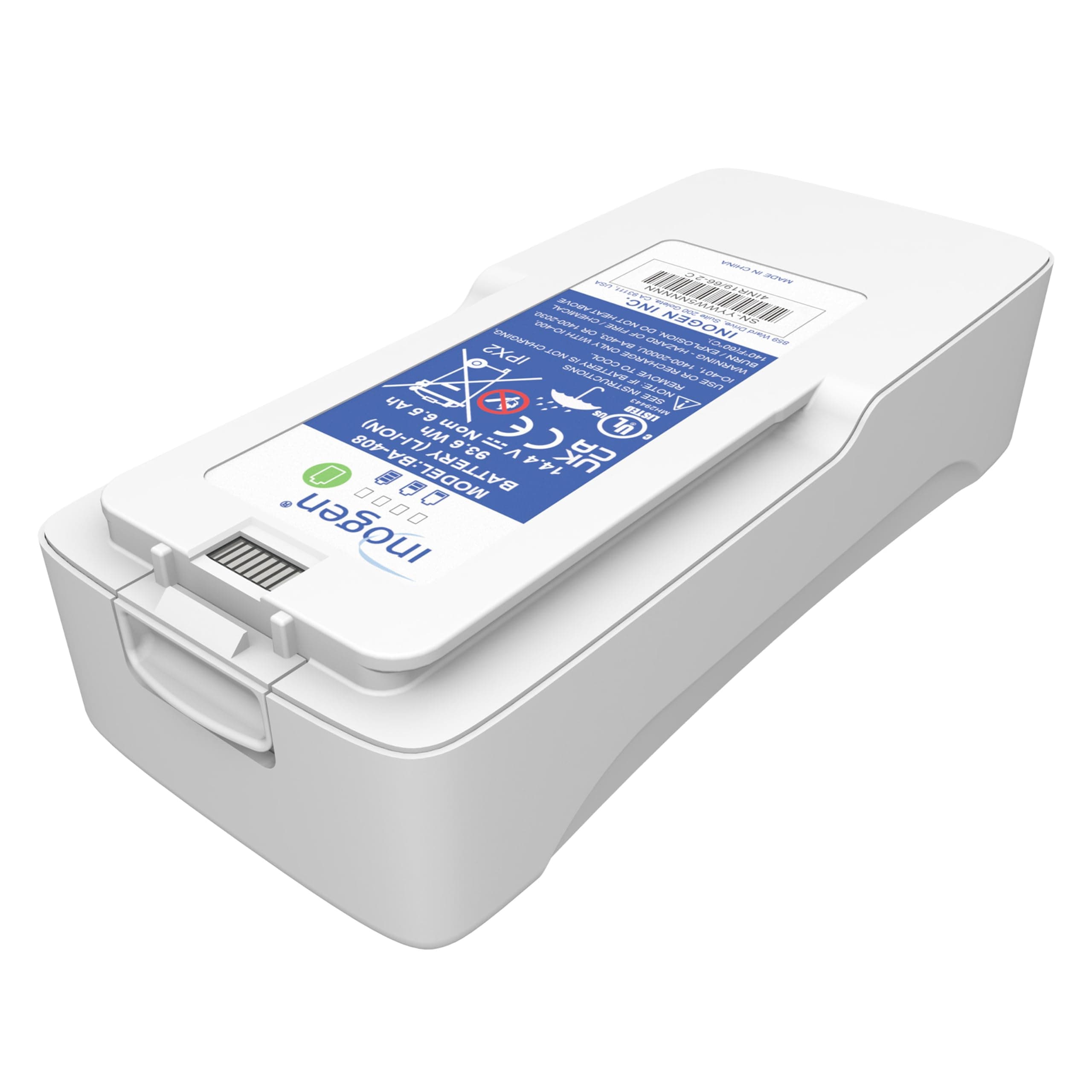 Extended (8-Cell) Battery - Replacement Battery - for The Inogen One G4/Rove 4-1.1 lb. - 5.91 x 2.68 x 1.34 in.