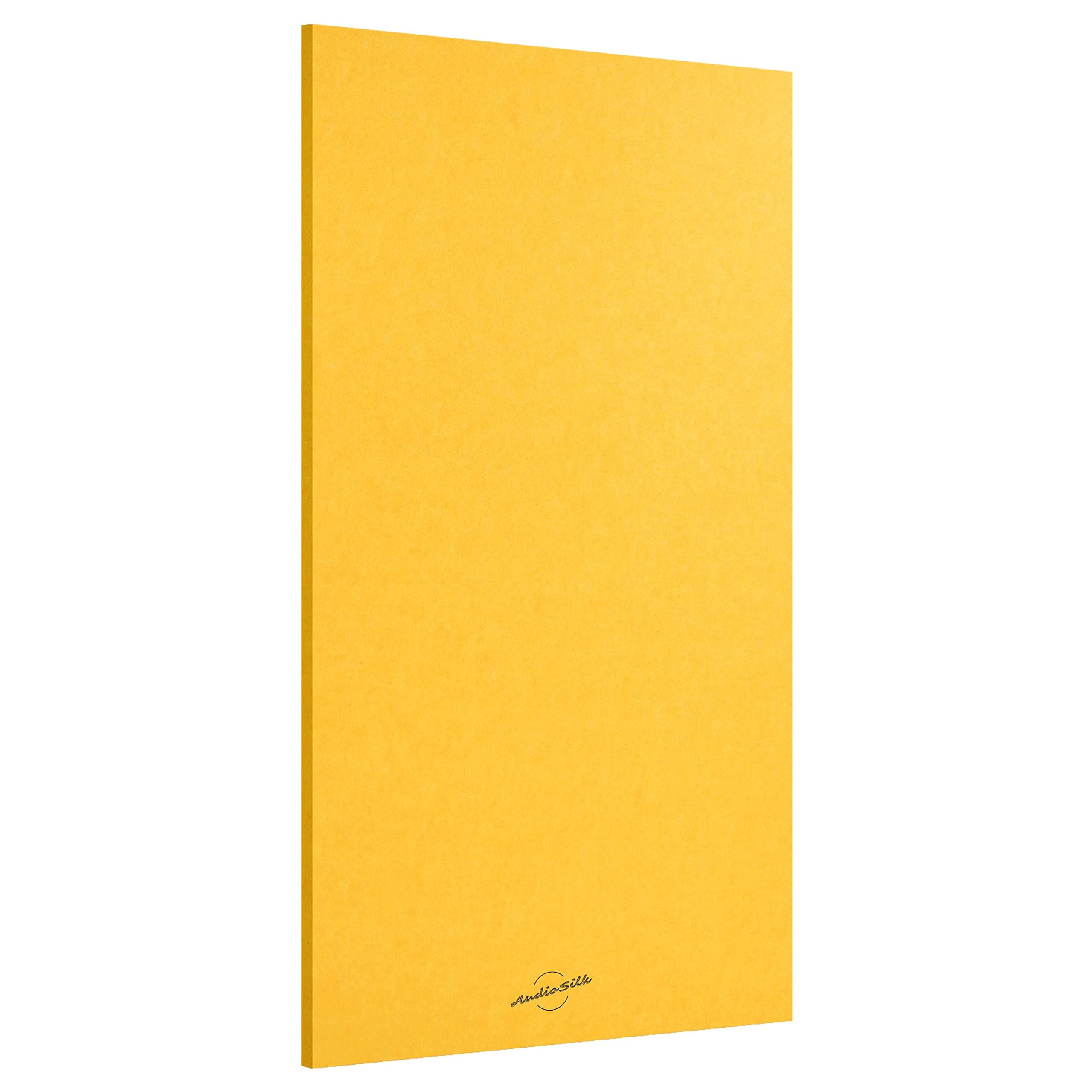 AudioSilk Acoustic Panel, Large, 46" x 23", Yellow