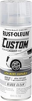 323383 Automotive Custom Lacquer Spray Paint, 11 oz, Gloss Clear