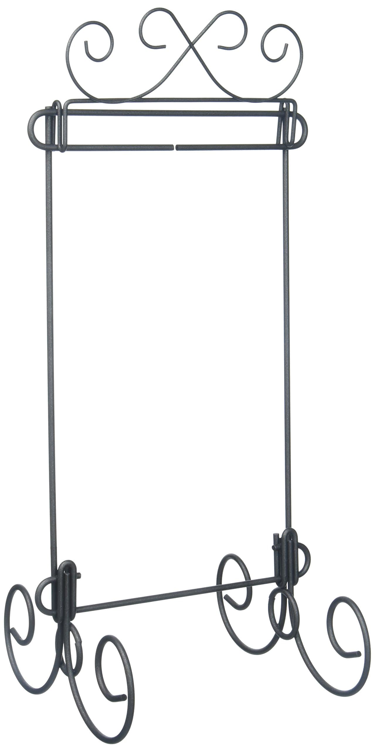 Ackfeld 6in x 12in Scroll Single Stand Silver, 6" x 12"