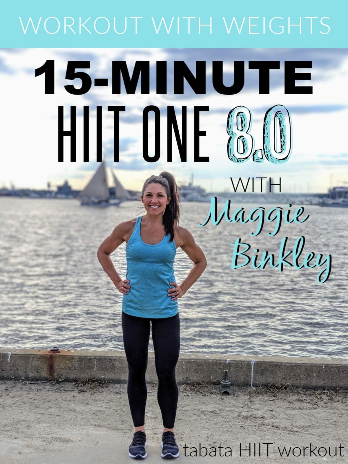 15-Minute HIIT One 8.0 (tabata workout with weights)