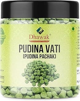 Pudina Vati | Pudina Pachak | Pudina Goli- 250 Gms [Jar Pack], Mint