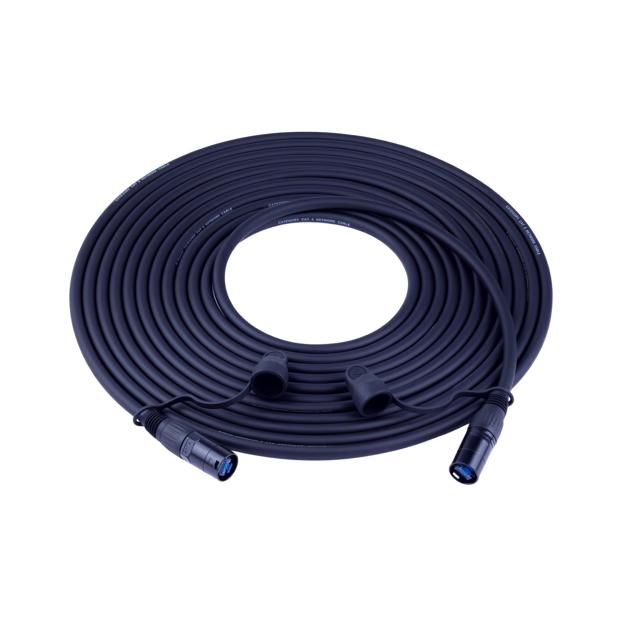 Toronce Professional CAT6 Ethercon RJ45 Cable Both Ends with Shielded Connectors (6 Feet)