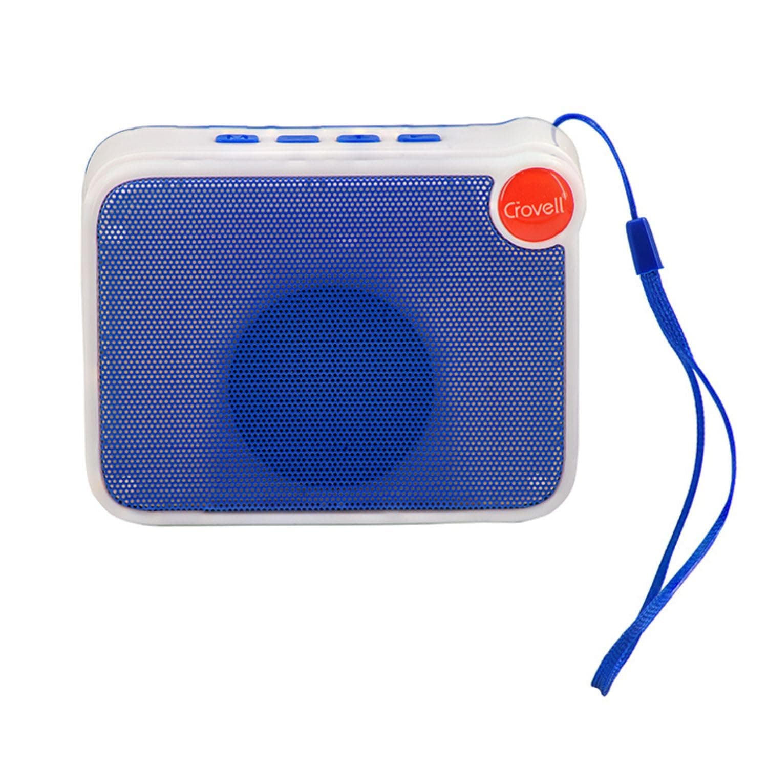 crovell TWS System Wireless Speaker | 4 Hours Music Time | Bluetooth Speaker | Blue