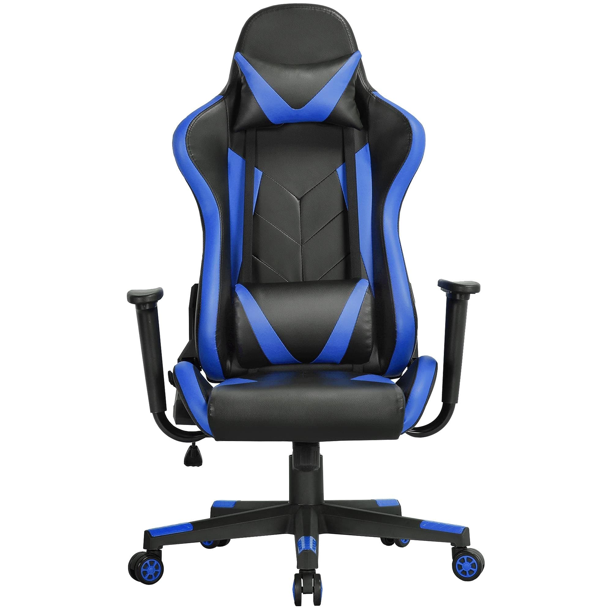 Yaheetech Ergonomics Office Chair Video Desk Computer Chair High Back Swivel Racing Gaming Chair with Lumbar Back Support